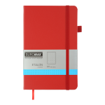 Книга записна ETALON 125*195, 96 арк., точка, обкл. штучна шкіра, червоний BM.291360-05