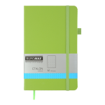 Книга записна ETALON 125*195, 96 арк., точка, обкл. штучна шкіра, салатовий BM.291360-15