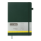 Записна книга PRIMO 190*250, 96 арк., клітинка, штучна шкіра, зелений BM.292161-04 - фото 1