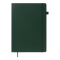 Записна книга PRIMO 190*250, 96 арк., клітинка, штучна шкіра, зелений BM.292161-04 - фото 2