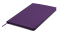 Блокнот діловий "TOUCH ME" L2U, А5, 96 арк., клітинка, фіолетовий, шт.шкіра BM.295102-07 - фото 2