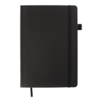 Блокнот діловий "BRIEF" А5, 96л, крапка, обкладинка штучна шкіра, чорний BM.295304-01