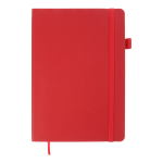 Блокнот діловий "BRIEF" А5, 96л, крапка, обкладинка штучна шкіра, червоний BM.295304-05