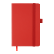 Книга записна "ETALON" 95*140, 96 арк., клітинка, обкл. штучна шкіра, червоний BM.296160-05 - фото 1