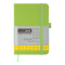 Книга записна "ETALON" 95*140, 96 арк., клітинка, обкл. штучна шкіра, салатовий BM.296160-15 - фото 2