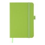 Книга записна "ETALON" 95*140, 96 арк., клітинка, обкл. штучна шкіра, салатовий BM.296160-15