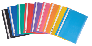 Папка-швидкозшивач Buromax А4 пластикова 160/120 мкм асорті (BM.3311-99)