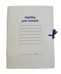 Папка на зав'язках  А4 картон 0,35 мм, клеєний клапан BM.3356