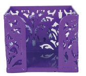 Бокс для паперу металевий Buromax Barocco, фіолетовий (BM.6216-07)