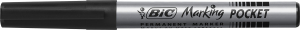 Маркер перманентний Bic Fine 1.1 мм чорний (bc8209022)