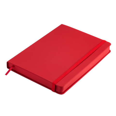 Щоденник недат. TOUCH ME, A5, червоний, штуч. шкіра, 336 стор - фото 3