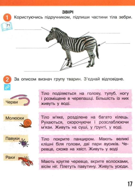 Я досліджую світ. 3 клас. Робочий зошит. У 2 частинах. Частина 2 (до підручника Н. Бібік, Г. Бондарчук)