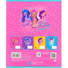 Зошит шкільний Kite My Little Pony LP22-235, 12 аркушів, коса лінія