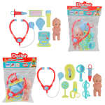 Лікар набір арт. 2023-4/5 (288шт/2) 2 види, стетоскоп, аксес пакет 32, 5*19см