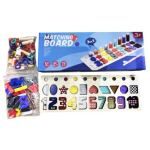 Дерев'яна іграшка WD13010 (40 шт.) панель, що має 3 в 1 у коробці 40*15*5 см