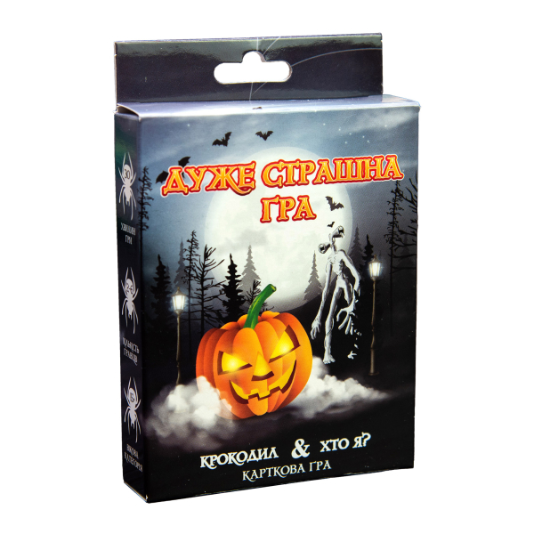 Настільна гра Strateg Дуже страшна гра українською мовою 30433 - фото 1
