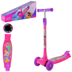 Дитячий самокат 4-х колісний LS2215 Mermaid зі світними колесами PU