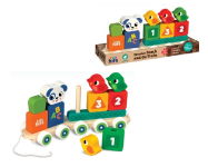 Дерев'яна іграшка Kids hits арт. KH20/037 (8шт) паровозик 29, 8*13*9, 1см упак. 31*13*10 см