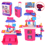 Лікар набір арт. 8123AP (12шт/2) стетоскоп, шприц, Окуляри арт., грілка, аксес, валіза 26, 5 * 20 * 36, 5 см