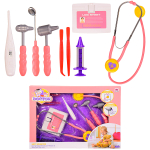 Лікар набір арт. 555-BX043 (60шт/2) 9 предметів, короб. 40, 3 * 28, 4 * 3, 9см