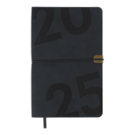 Щотижневик датов. 2025 BEST, A5, синій, штуч. шкіра (BM.2704-02