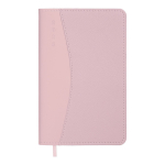 Щоденник датов. 2025 AURORA, A6, рожевий, штучна шкіра/поролон (BM.2579-10)