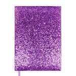 Щоденник датований A5, 2025, Shine, фіолетовий, BM.21136-07