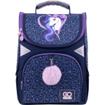 Рюкзак шкільний GoPack Education каркасний 5001-1 Amazing Unicorn