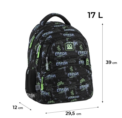 Рюкзак шкільний GoPack Education Error GO25-175M-7 - фото 2