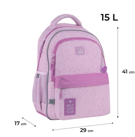 Рюкзак шкільний GoPack Education Self Love Club GO25-182M-4 - фото 3