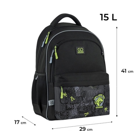 Рюкзак шкільний GoPack Education Gaming GO25-182M-6 - фото 2