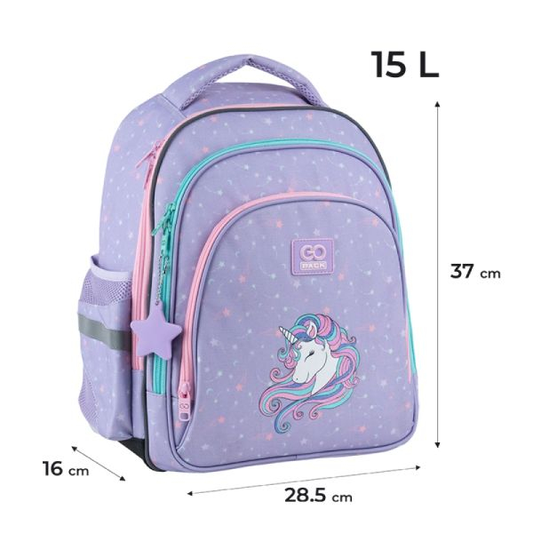 Рюкзак шкільний GoPack Education Unicorn Dreams GO25-2606S-2 - фото 2
