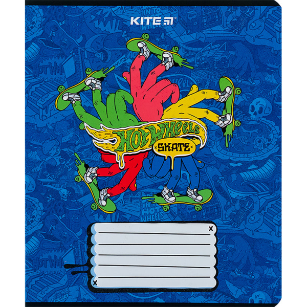 Зошит шкільний Kite Hot Wheels HW24-236, 18 аркушів, клітинка - фото 3