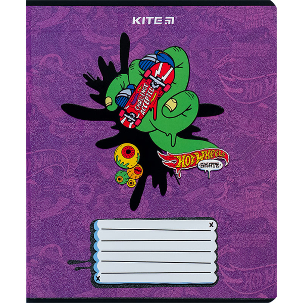 Зошит шкільний Kite Hot Wheels HW24-236, 18 аркушів, клітинка - фото 6
