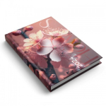 Щоденник A5 ДАТ.2024 "Аркуш" /1В2797/ «АРТ» білий блок, в лінію 336арк. "Квіти" 