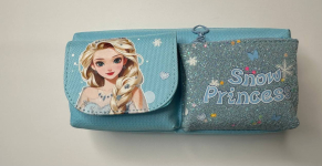 Пенал дитячий snow princess блакитний 