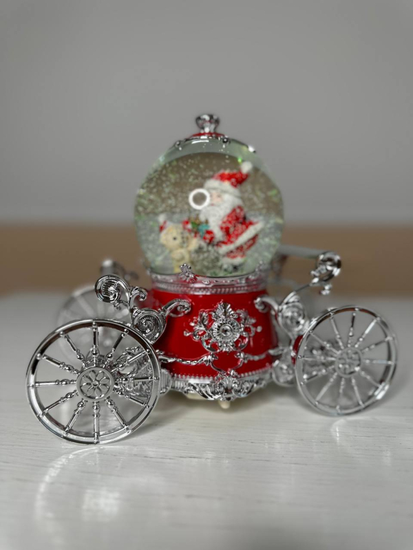 Новорічна прикраса карета - фото 2