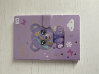 Блокнот "Фіолетовий ведмедик"