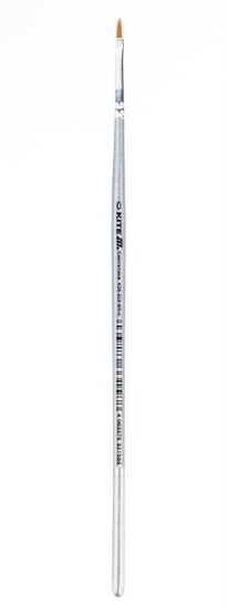 Пензель синтетика овальний 0 - фото 1