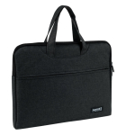 Сумка для документів Axent A4 текстильна, темно-сіра, 1 відділення