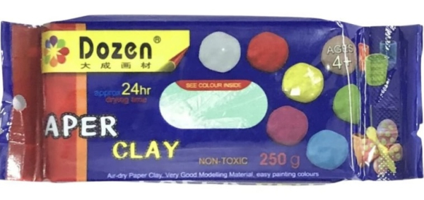 Паста для моделювання Dozen, зелена (самозастигаюча) - фото 1