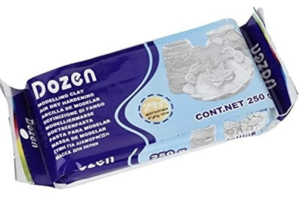 Паста для моделювання біла 250г  - фото 1