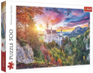 Пазл Trefl Вид на замок Neuschwanstein Німеччина 500 елементів