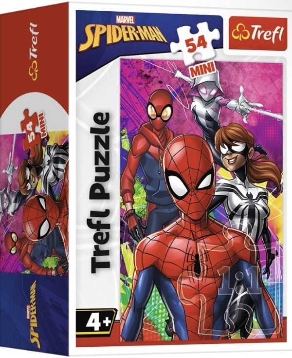 Міні-пазл «Людина-павук», 54 деталі – Trefl - фото 1