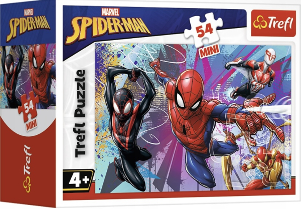 Міні-пазл дитячий «Spider-Man: Малий герой», 54 елементи – Trefl - фото 1