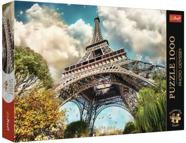 Пазли Trefl Premium Ейфелева вежа в Парижі Франція 1000 елементів - фото 1