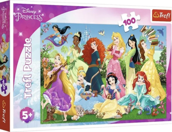 Пазл "Чарівні Принцеси", 100 елементів Trefl - фото 1