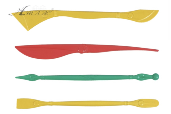 Стеки для пластиліну набір 4 шт 16 см - фото 1