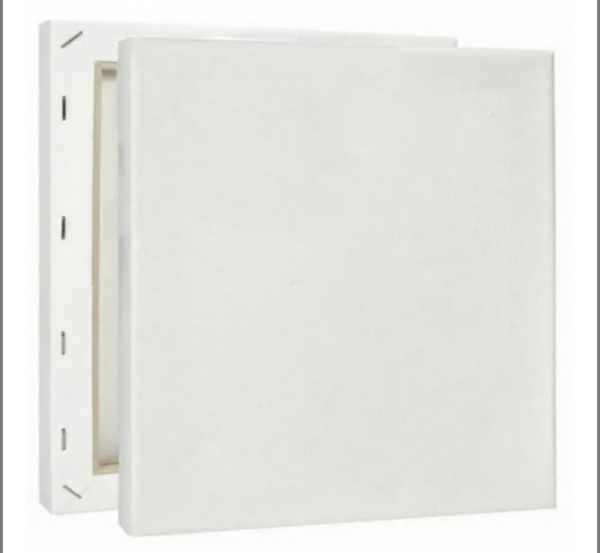 Полотно на підрамнику бавовна Атлас ґрунтований 30 х 30 см - фото 1