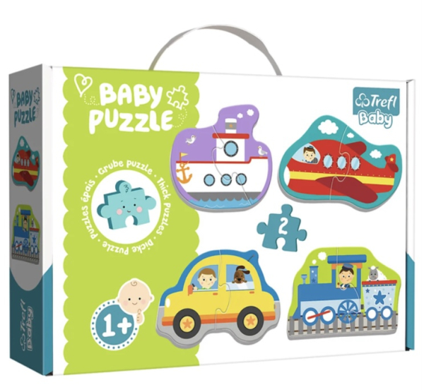 Пазл Trefl Baby Classic Транспортні засоби - фото 1